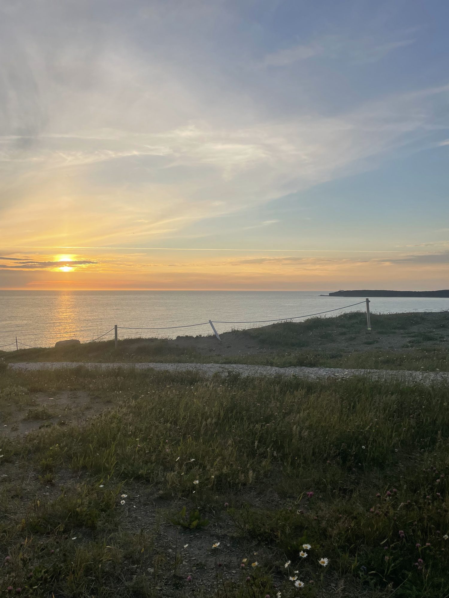 Sunset over the Gulf of St. Lawrence