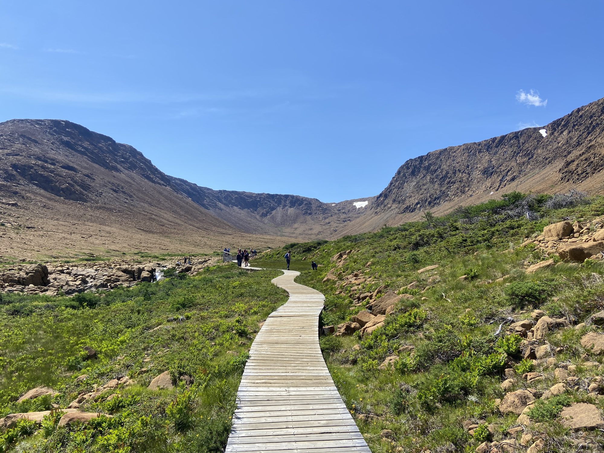 The Tablelands trail in Gros Morne National Park