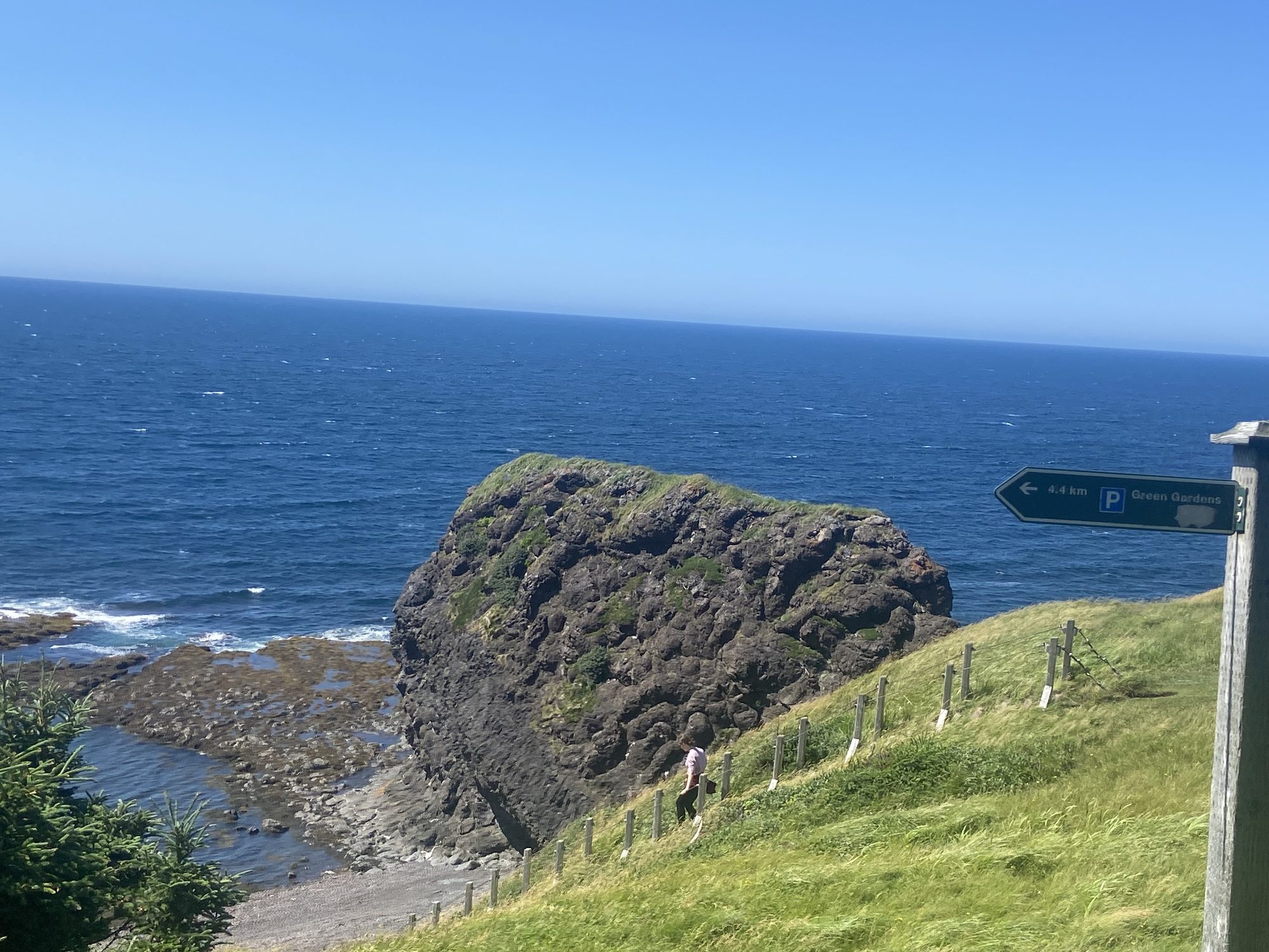 Ocean view from the Green Gardens Trail